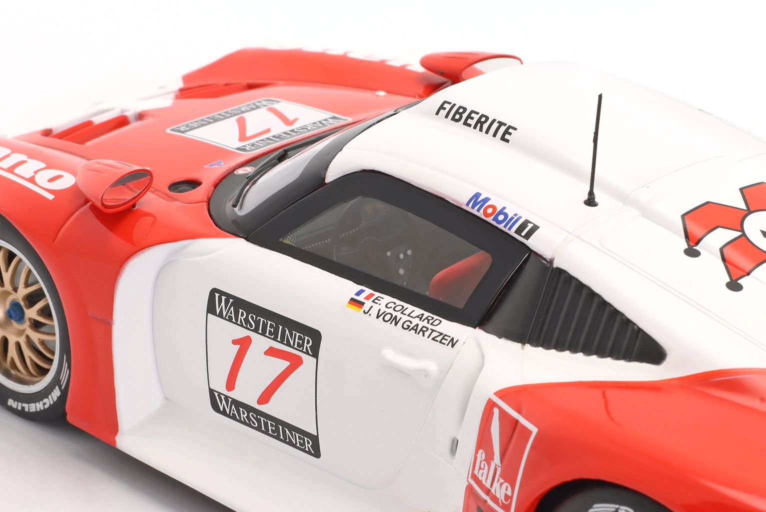 Porsche 911 GT1 3.2L Turbo Team Societe JB #17 Collard/von Gartzen 24H Spa 1997 1:18 Werk83