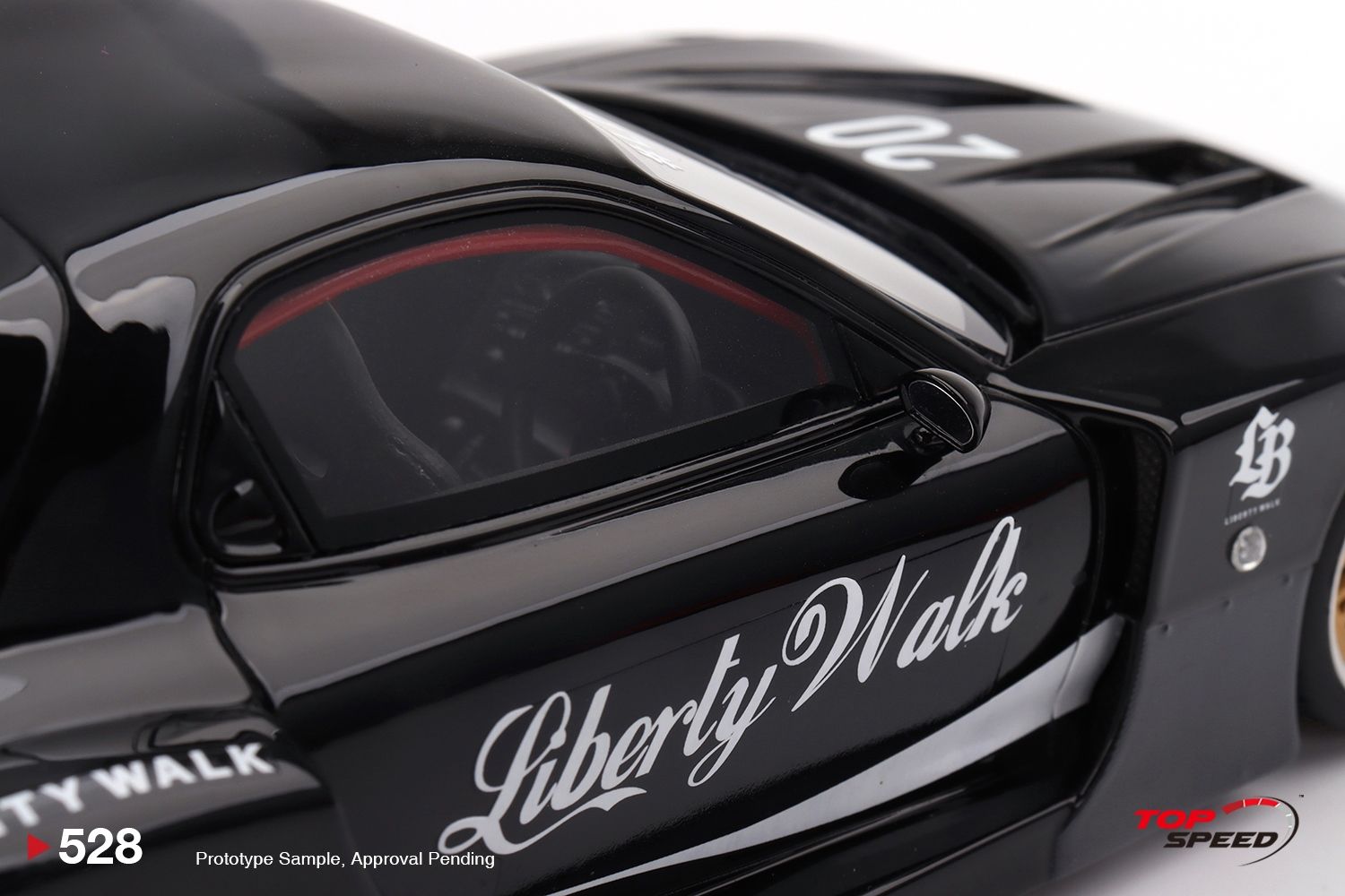 Mazda RX-7 LB-Super Silhouette Liberty Walk black 1:18 TopSpeed Models