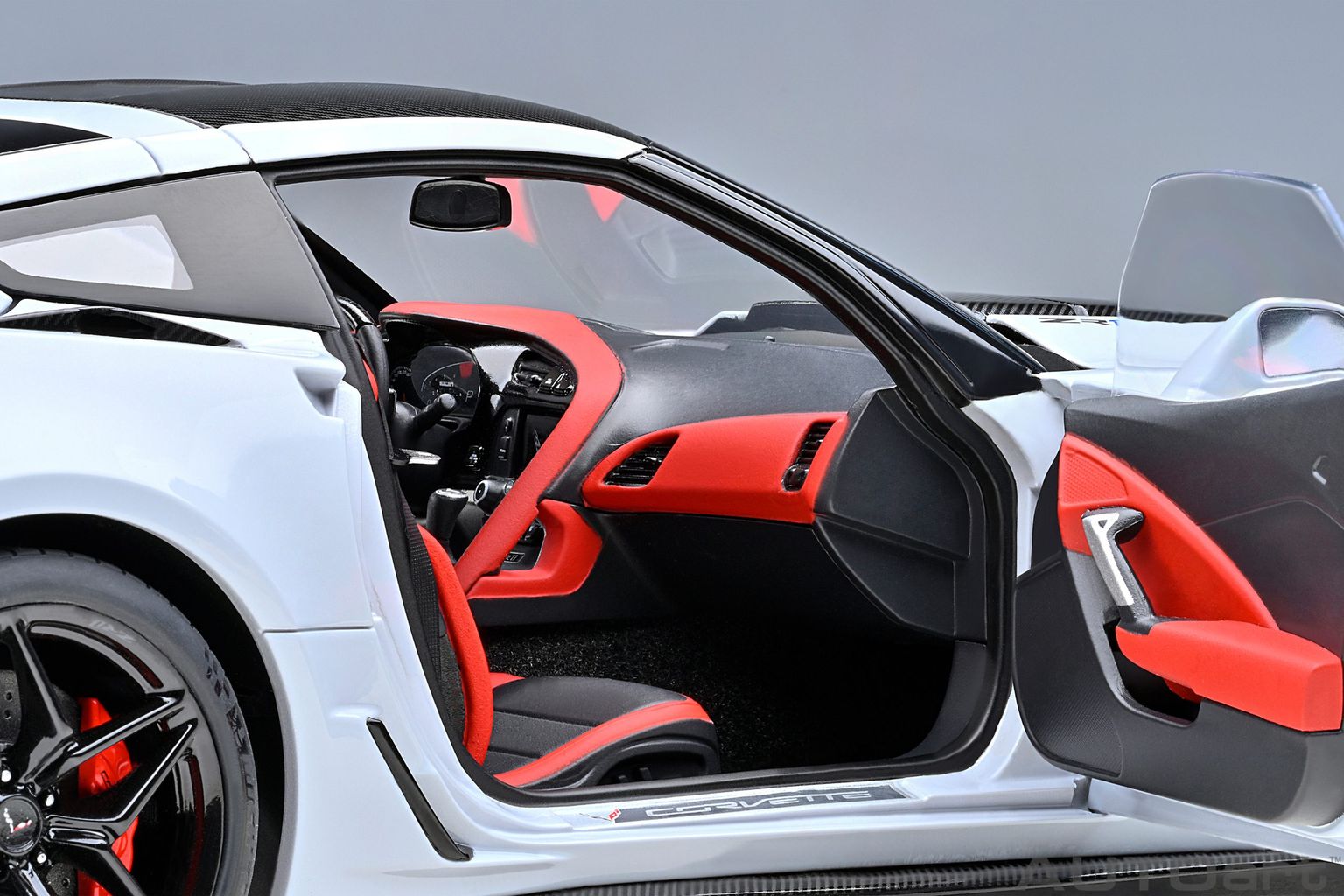 Chevrolet Corvette C7 ZR1 2019 ceramic matrix grey metallic 1:18 AUTOart