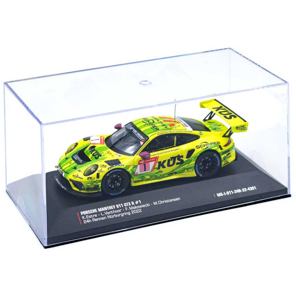 Porsche 911 GT3 R #1 Manthey-Racing 24H Nürburgring 2022 1:43 Ixo Models