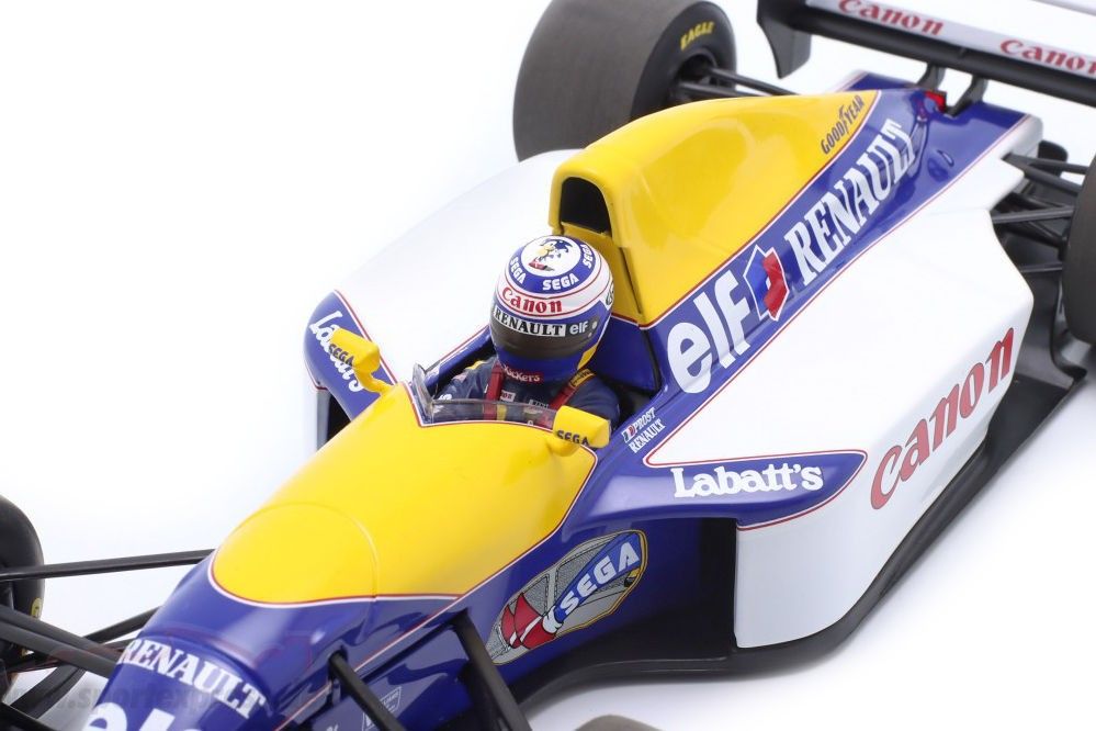 Williams Renault FW15C #2 Alain Prost World Champion 1993 1:18 Minich