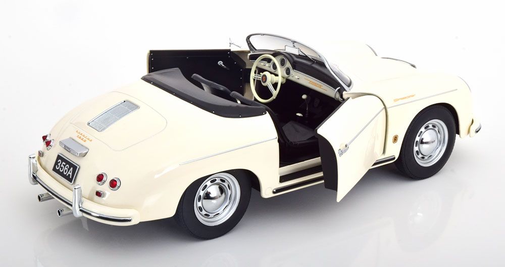 Porsche 356 A Speedster 1955 white 1:12 KK Scale