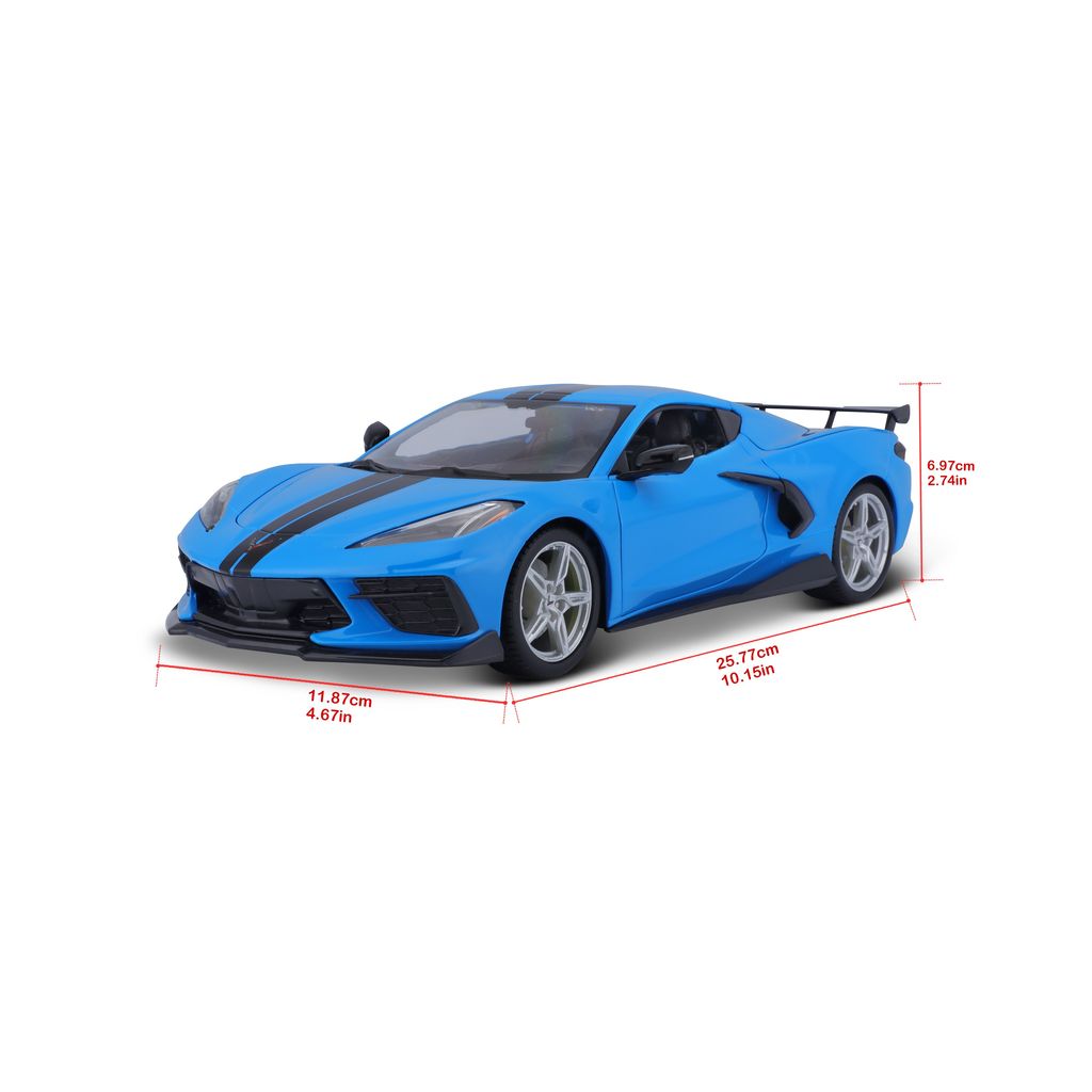Chevrolet Corvette Stingray 2020 blue 1:18 Maisto