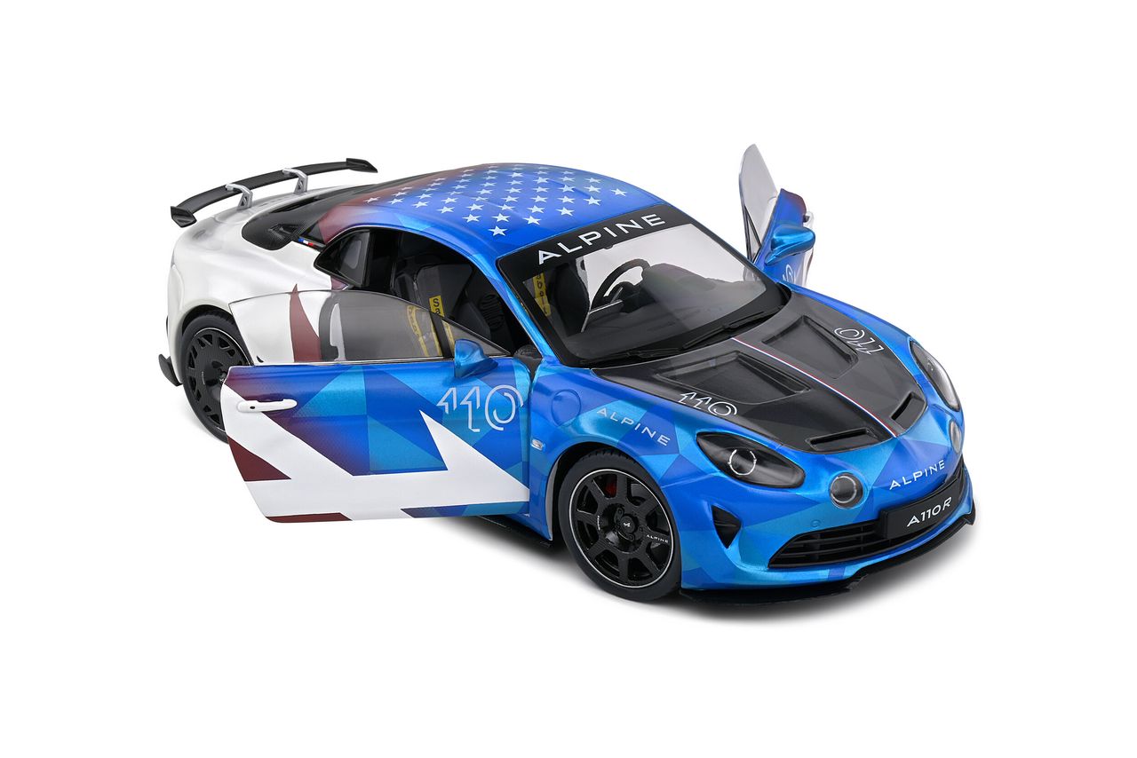 Alpine A110 Radicale Coupe 2023 blue/white/red 1:18 Solido