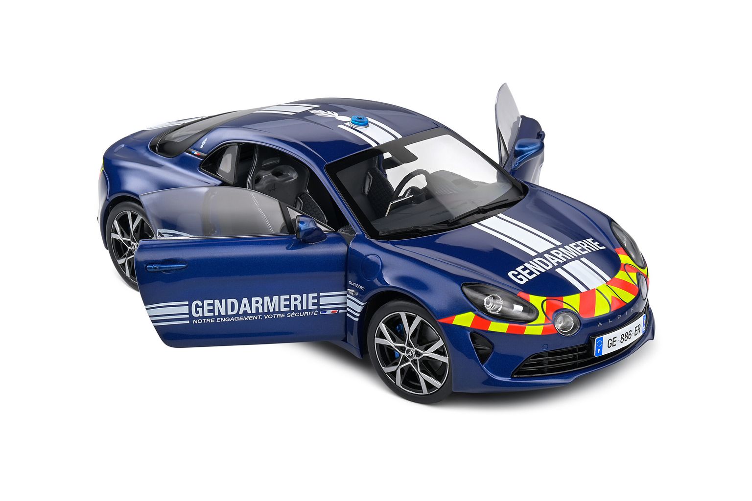Alpine A110 Gerdarmerie Police Coupe 2023 1:18 Solido