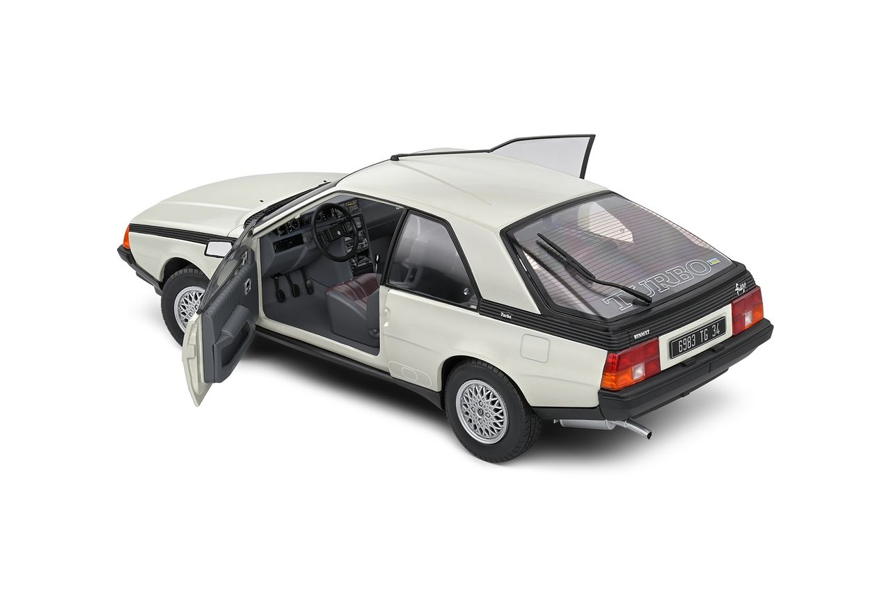 Renault Fuego Turbo Coupe 1985 white 1:18 Solido