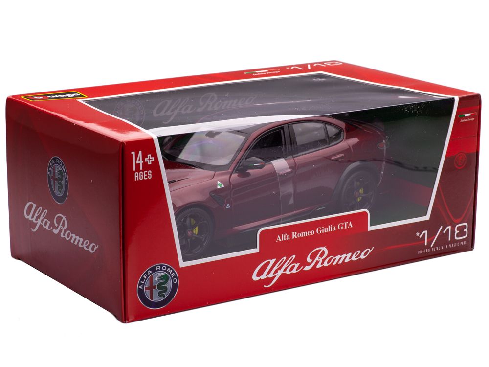 Alfa Romeo Giulia GTA 2020 red metallic 1:18 Bburago
