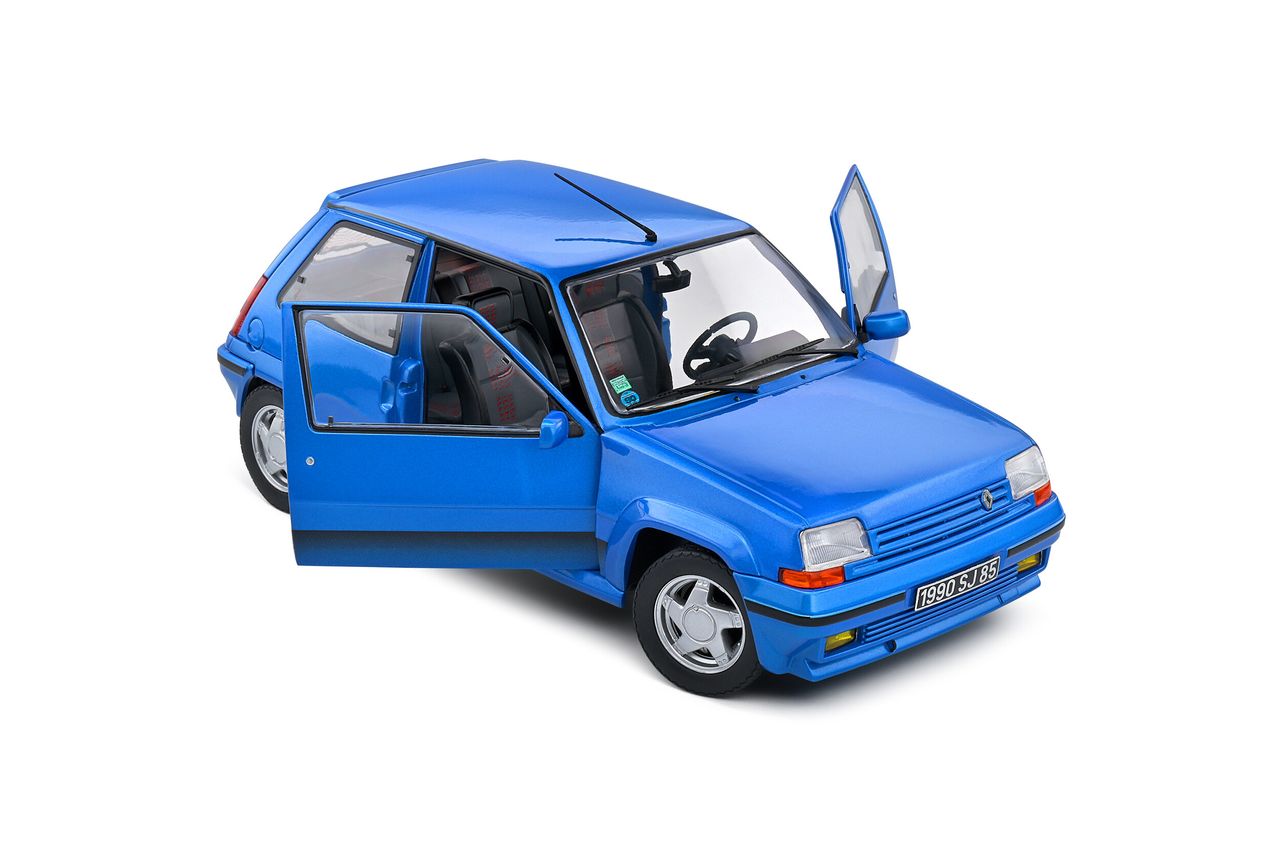 Renault R5 GT Turbo MKII 1989 blue 1:18 Solido