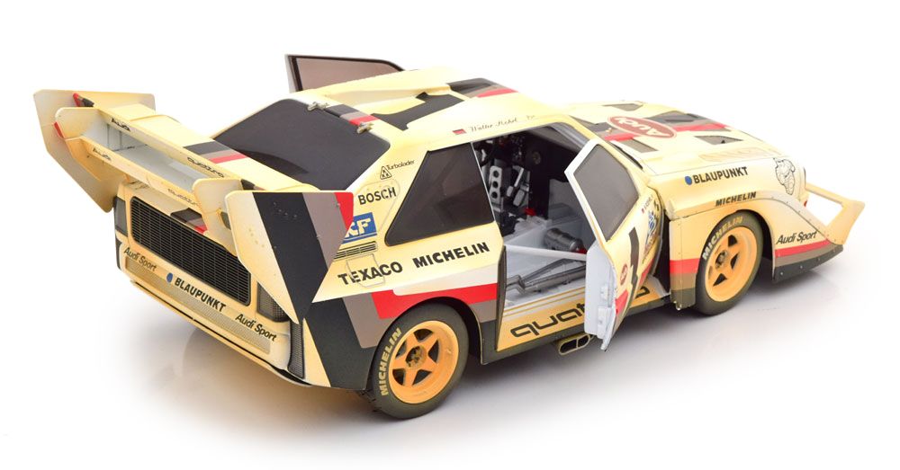 Audi Sport Quattro S1 #1 Walter Roehrl Winner Pike Peak 1987 1:18 CMR