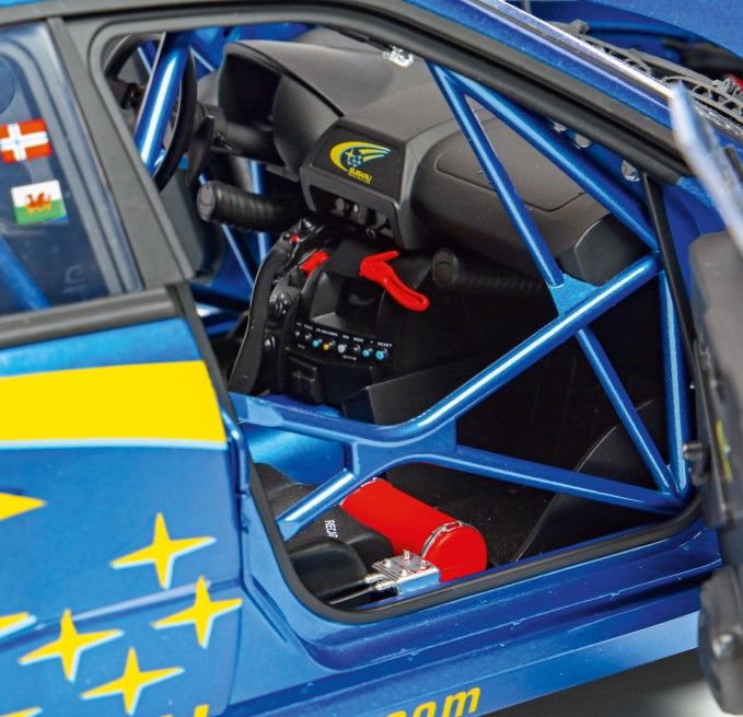 Subaru Impreza #7 Rally Monte Carlo 2003 1:8 Ixo Models 