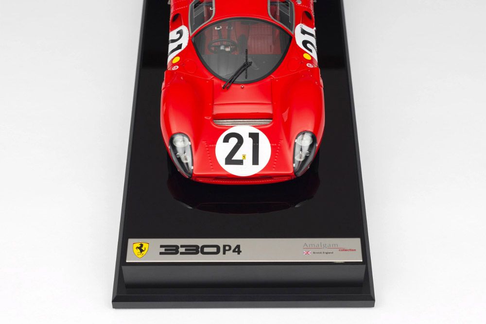 Ferrari 330 P4 #21 Ludovico Sacrfiotti/Mike Parkes 24h Le Mans 2.místo 1967 1:18 Amalgam