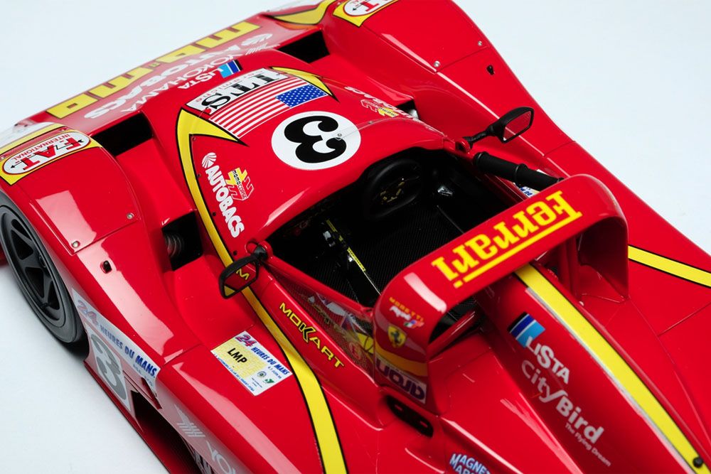 Ferrari 333 SP #3 G.Moretti/M.Papis/D.Theys 24h Le Mans 1997 1:18 Amalgam