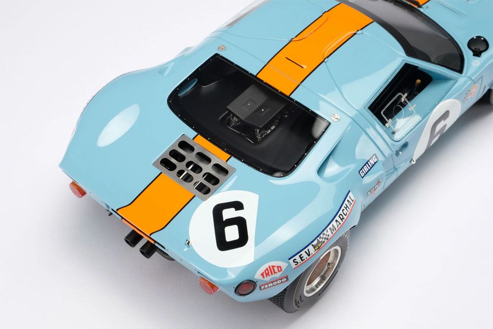 Ford GT40 #9 Jacky Ickx/Jackie Oliver Winner 24h Le Mans 1969 1:18 Amalgam
