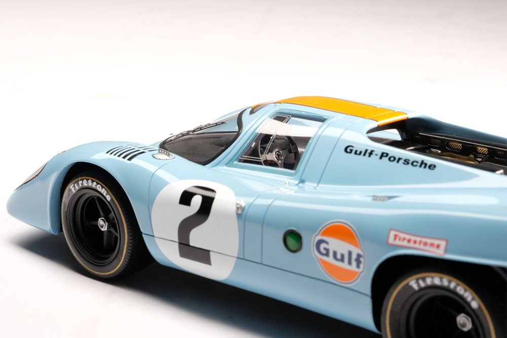 Porsche 917K #2 P.Rodríguez/ L.Kinnunen/ B.Redman Winner Daytona 1970 1:18 Amalgam