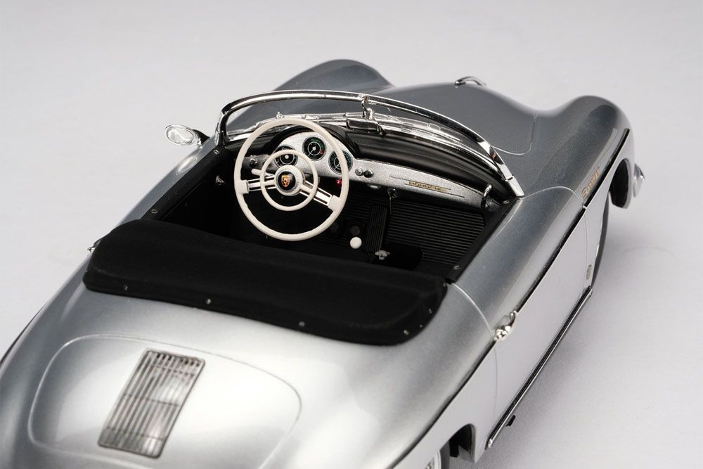 Porsche 356A Speedster 1948 silver 1:18 Amalgam