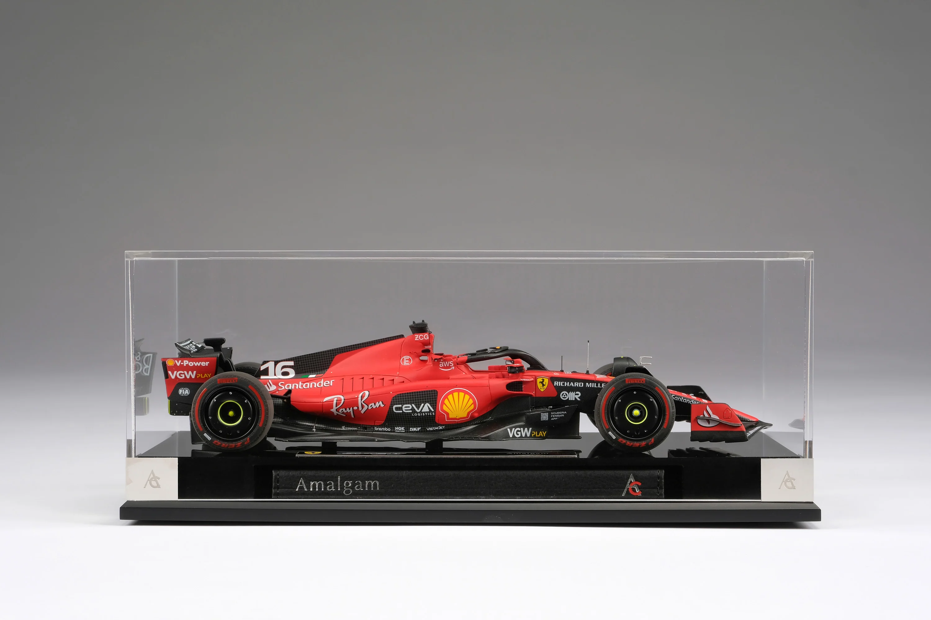 Ferrari F1 SF 23 #16 Charles Leclerc Season 2023 1:18 Amalgam