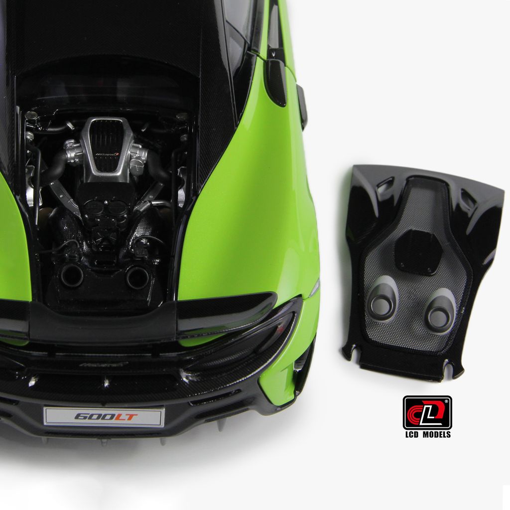 McLaren 600LT 2018 green 1:18 LCD Model