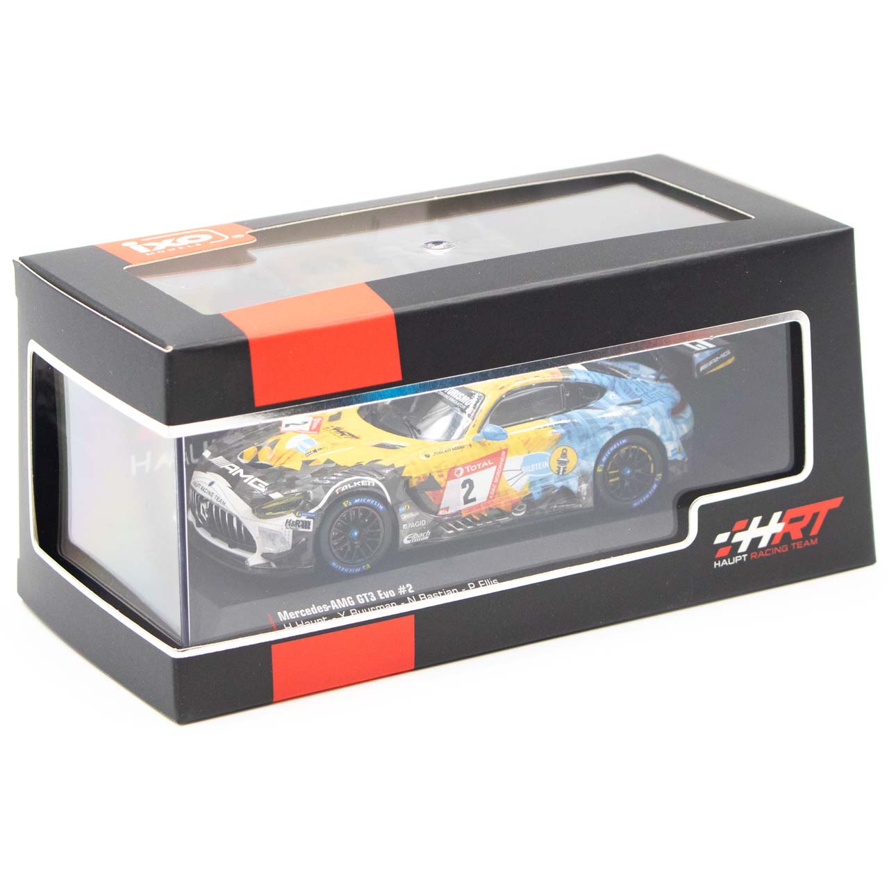 Mercedes AMG GT3 Evo #2 HRT 24h Race Nürburgring 2020 1:43 Ixo Models
