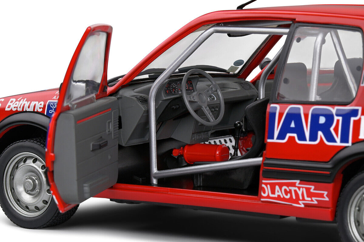 Peugeot 205 1.6 GTi #132 Delecour/Pauwels Rally Montecarlo 1986 1:18 Solido