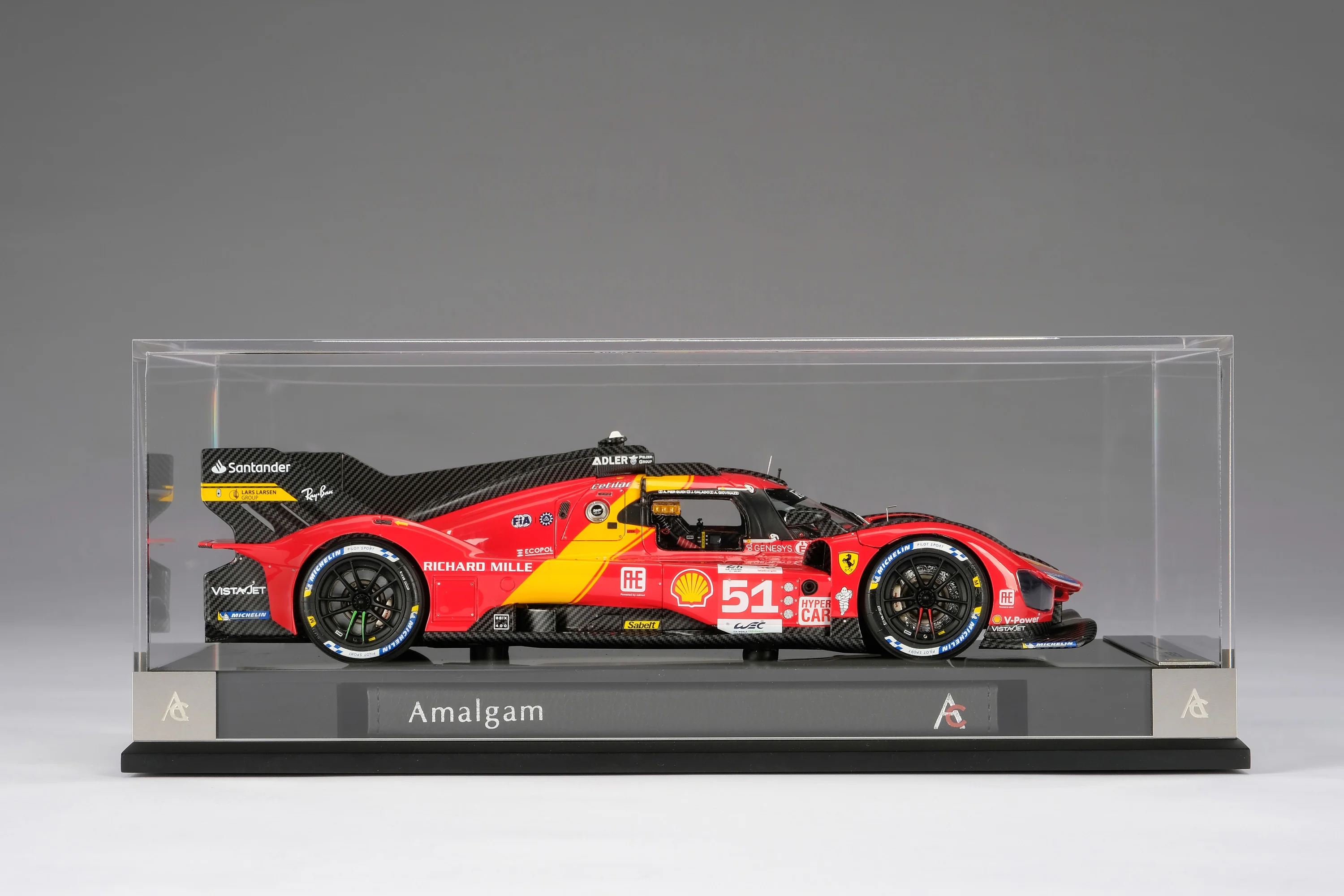Ferrari 499P Hypercar #51 A.P.Guidi/ J.Calado/ A.Giovinazzi  Winner 24 Hours of Le Mans 2023 1:18 Amalgam