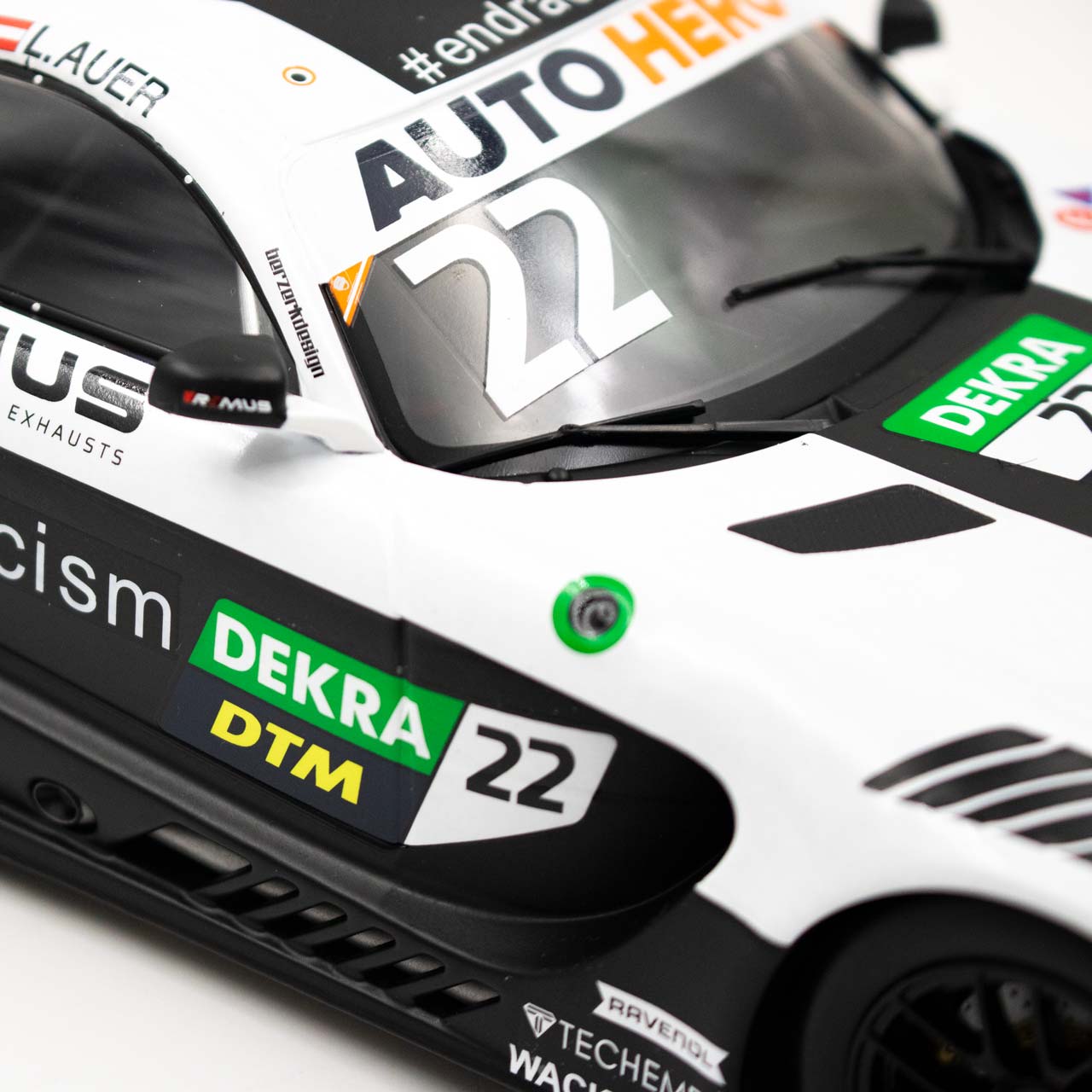 Mercedes-Benz AMG GT3 EVO Team Winward #22 L.Auer Winner Race 2 Assen DTM 2021 1:18 Ixo Models