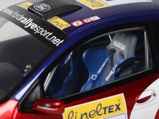 Ford Puma Super 1600 #55 Duval/Fortin Rally Monte-Carlo 2002 1:18 OttOmobile