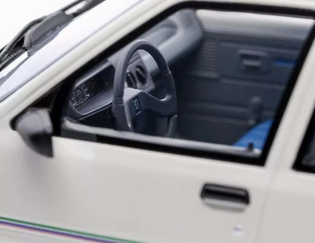 Peugeot 205 Junior 1988 Blanc Meije POWT 1:18 OttOmobile