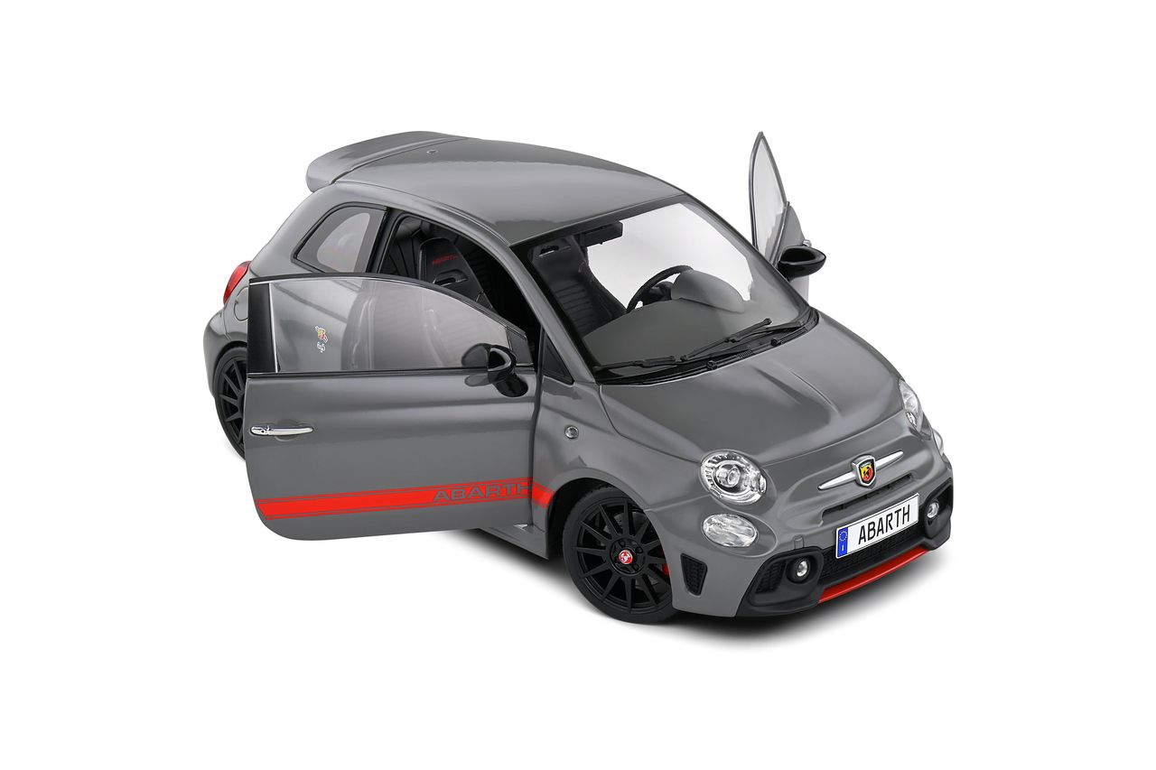 Fiat 695 Abarth XSR Edition Yamaha 2022 grey 1:18 Solido