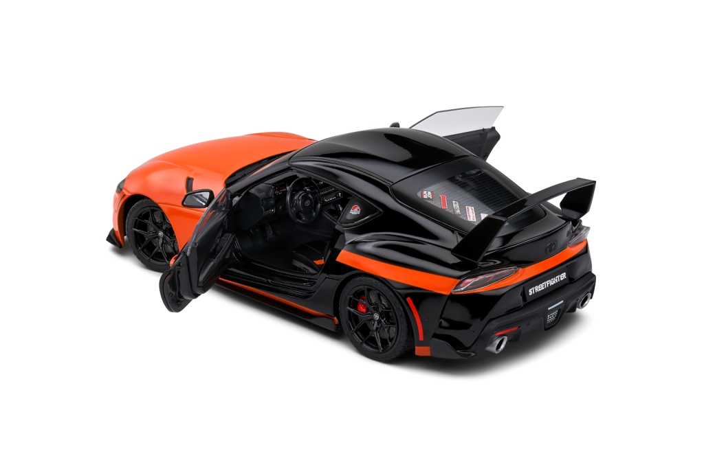 Toyota GR Supra 2024 orange 1:18 Solido