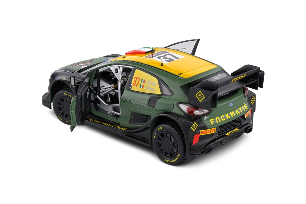 Ford Puma Rally 1 #37 Bertelli/Scattolin Rally New Zealand 2022 1:18 Solido