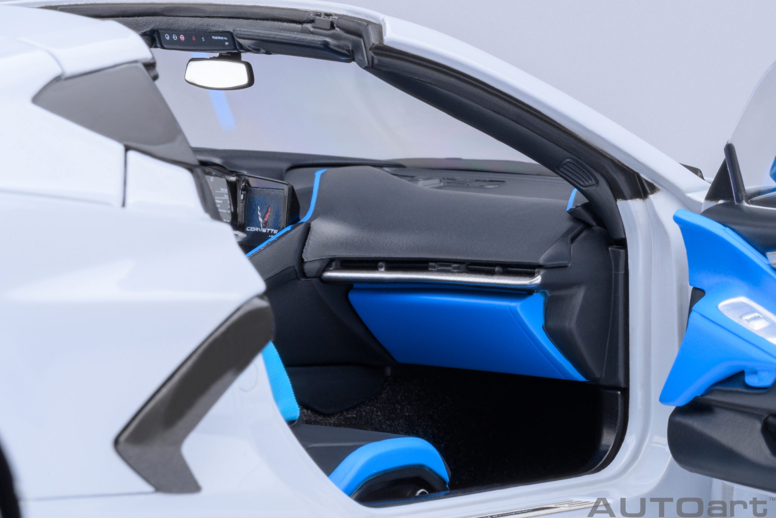 Chevrolet Corvette C8 Stingray Z51 2021 ceramic matrix grey metallic 1:18 AUTOart