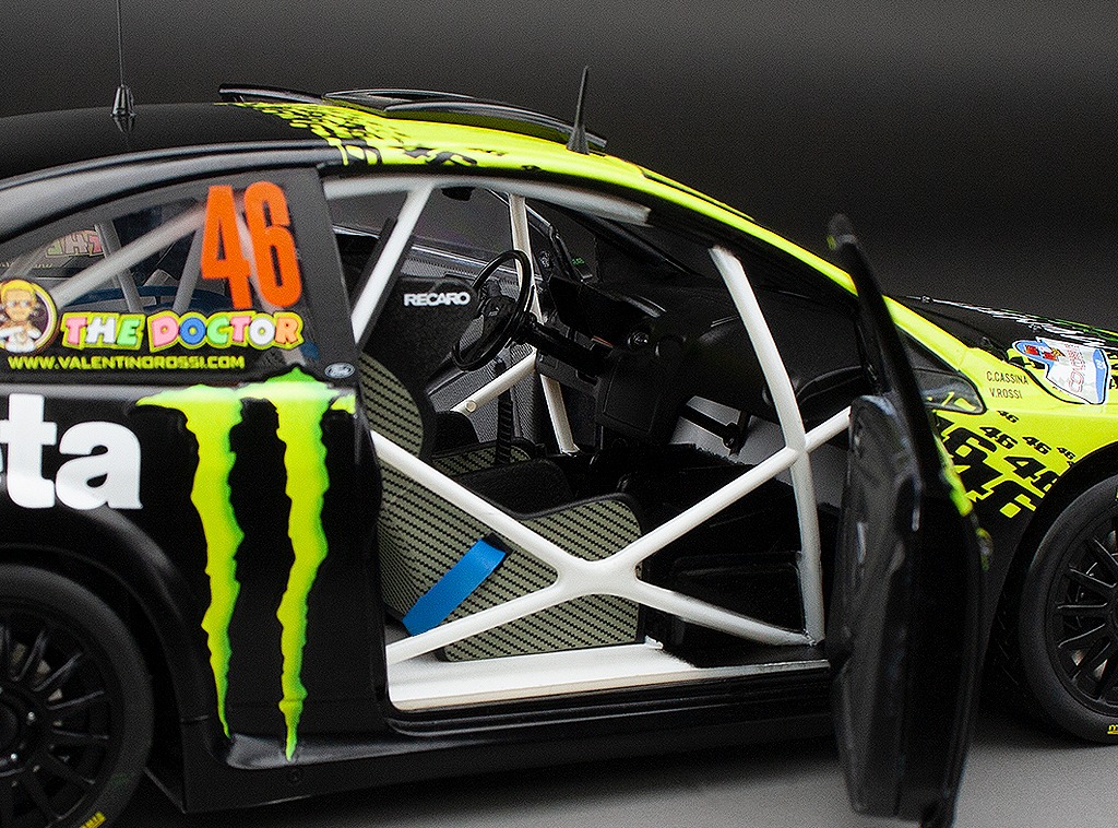 Ford Focus RS WRC08 #46 Rossi/Cassina Rallye Monza 2009 1:18 Sun Star