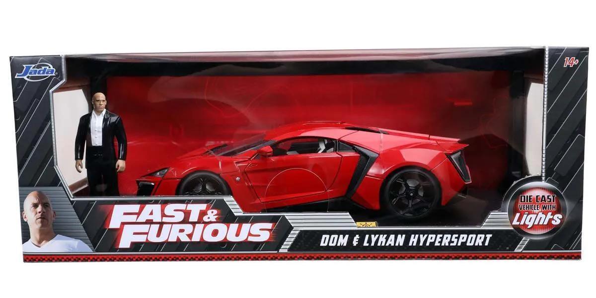 Lykan Hypersport Dom's Fast and Furious 7 2014 red 1:18 Jada Toys