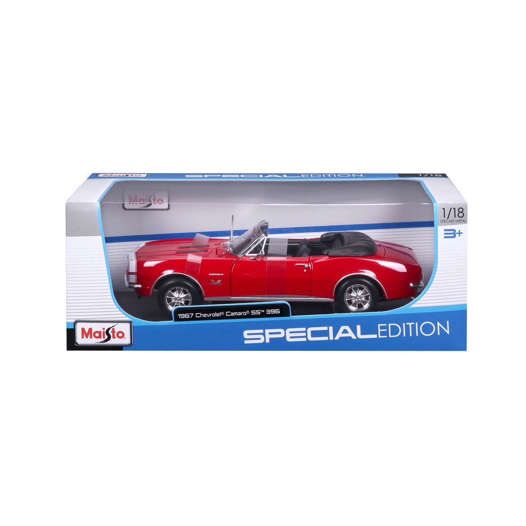 Chevrolet Camaro SS 396 Cabrio 1967 red 1:18 Maisto