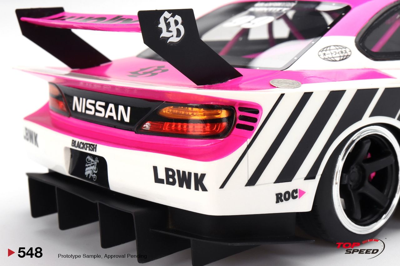 Nissan Silvia S15 LB-Super Silhouette Auto Finesse Sema 2023 1:18 TopSpeed Models