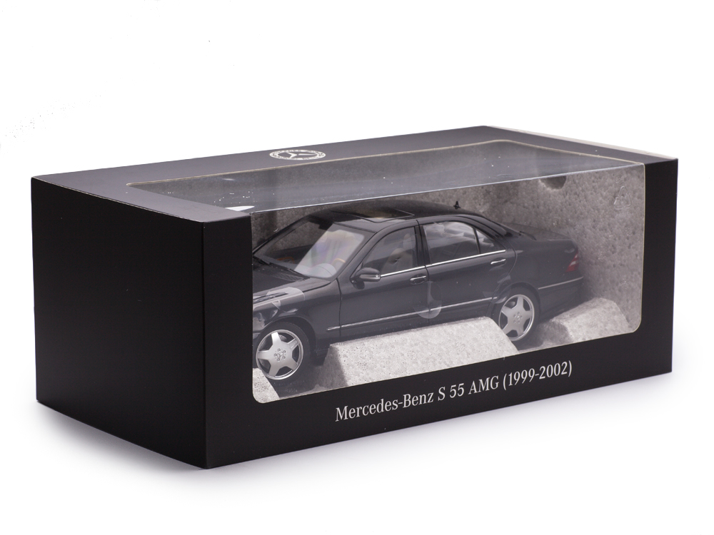 Mercedes-Benz S 55 AMG V220 tektit grey 1:18 Norev