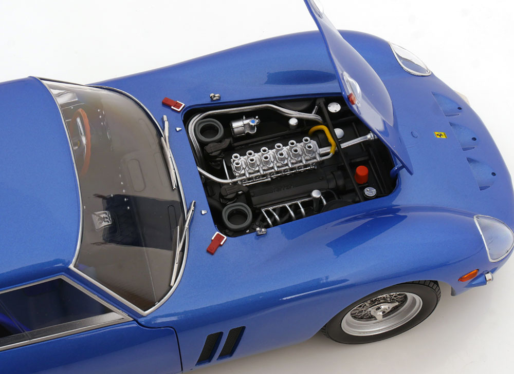 Ferrari 250 GTO 1962 blue metallic 1:12 KK Scale