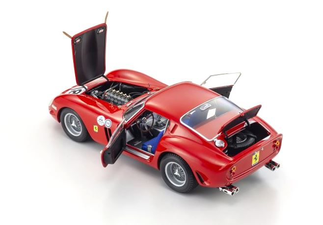 Ferrari 250 GTO Team NART #18 P.Rodriguez Winner 3H Daytona 1963 1:18 Kyosho