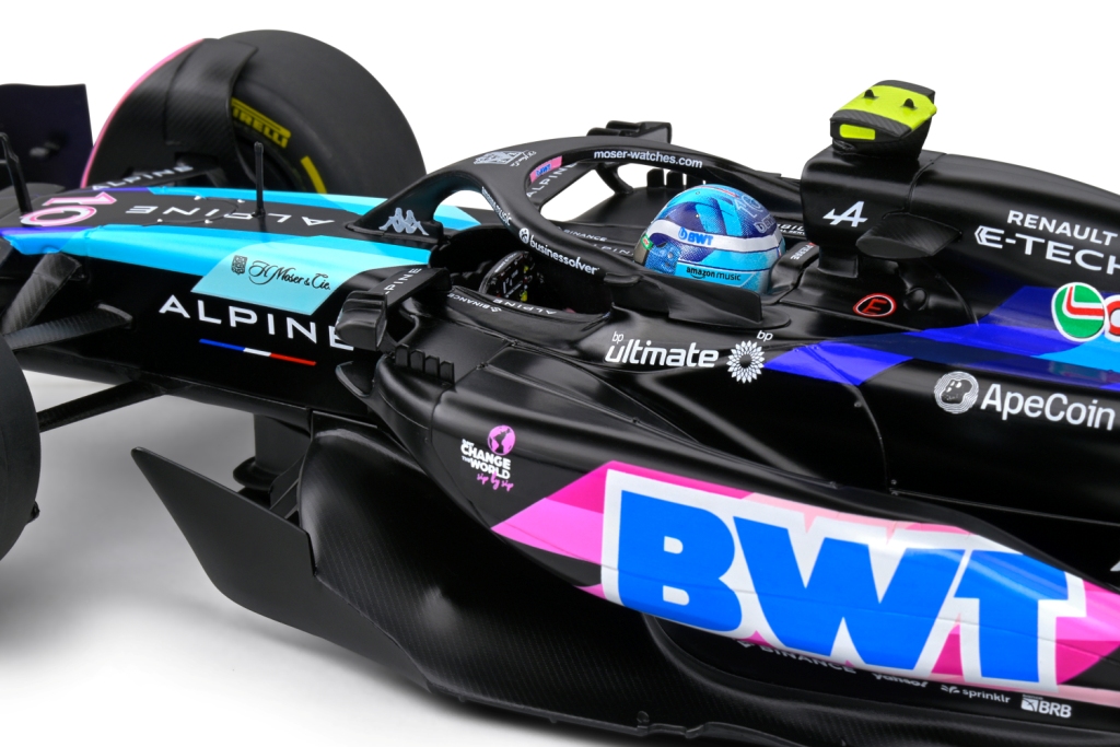 Alpine F1 A524 Team BWT Alpine #10 P.Gasly Monaco GP 2024 1:18 Solido