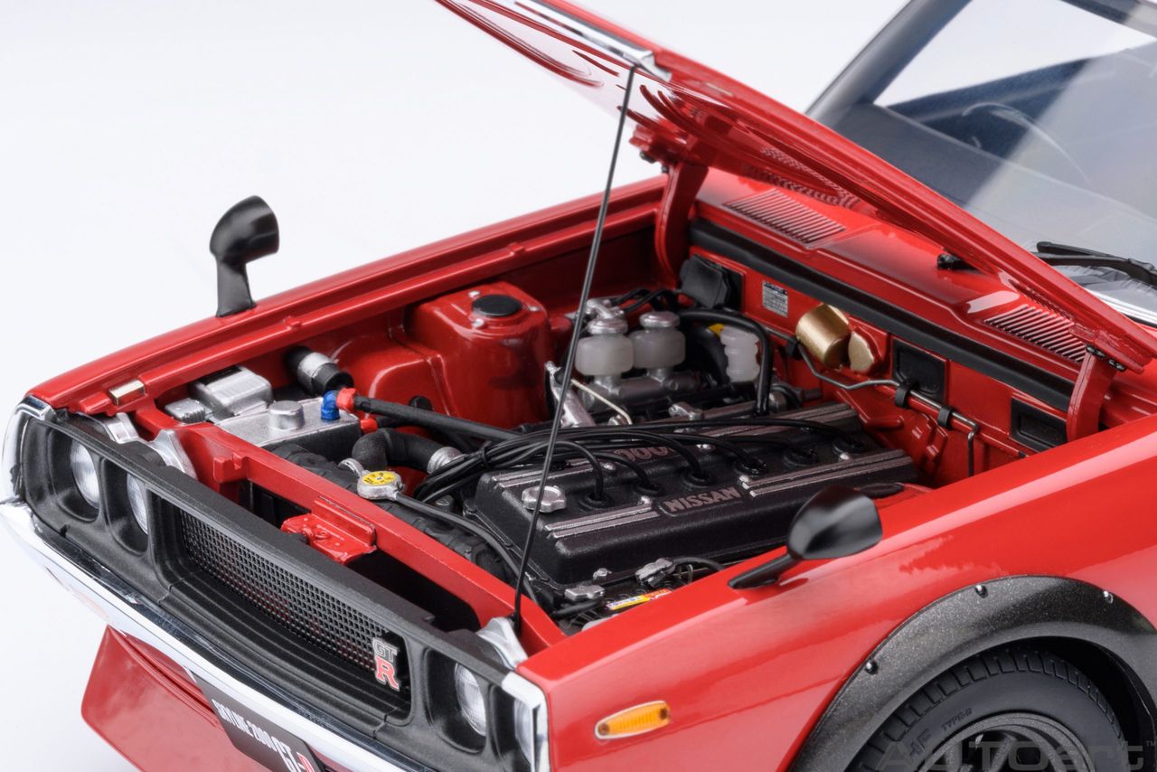 Nissan Skyline 2000 GT-R 1973 Tuned Version red 1:18 AUTOart