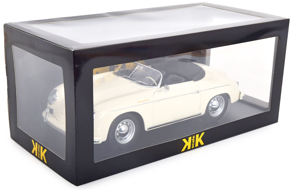 Porsche 356 A Speedster 1955 white 1:12 KK Scale