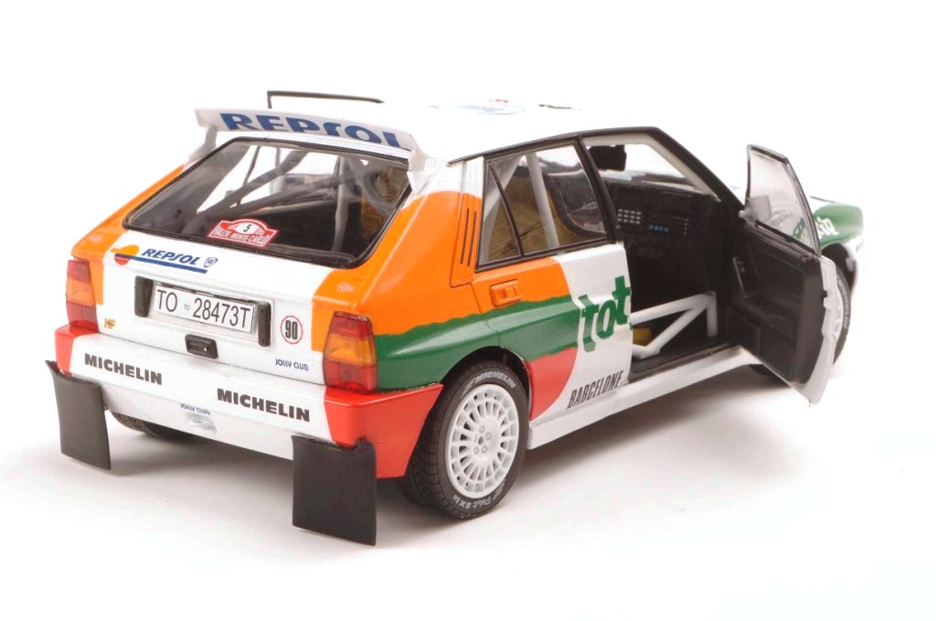 Lancia Delta HF Integrale #5 Aghini/Farnocchia Rallye Monte Carlo 1993 1:18 Solido