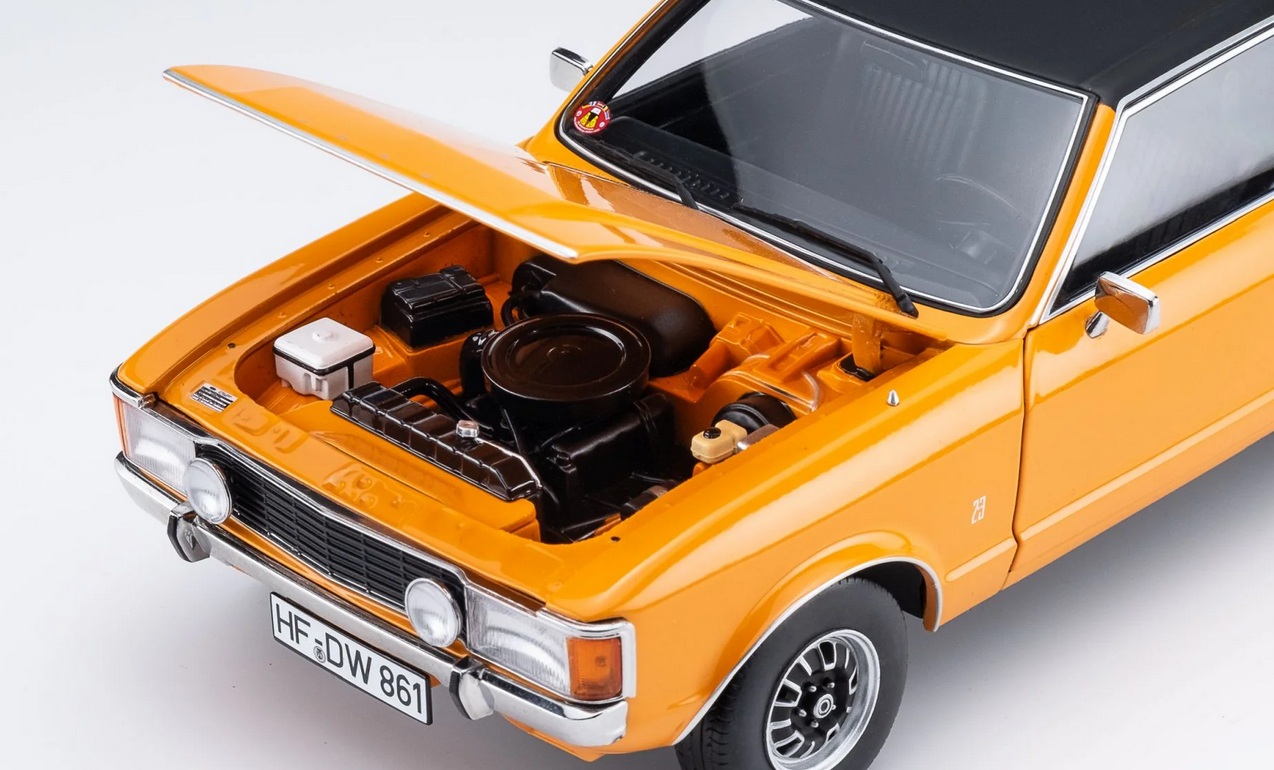 Ford Granada Consul Coupe GT 2.3 1975 orange/black 1:18 Touring Modelcars