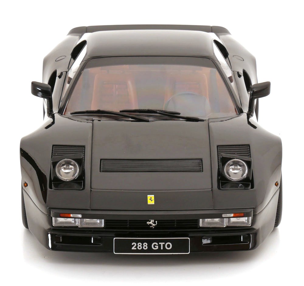 Ferrari 288 GTO 1984 black 1:12 KK Scale