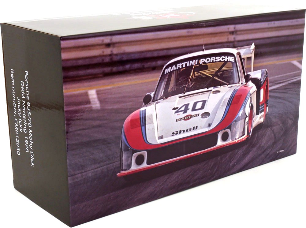 Porsche 935/78 3.2L Turbo Moby Dick Team Martini Racing Porsche System #40 J.Ickx DRM Norisring 1978 1:12 CMR