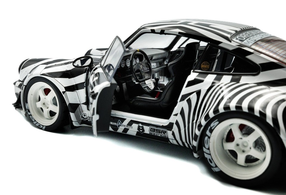 RWB Bodykit 2022 *The Zebra* camouflage 1:18 Solido