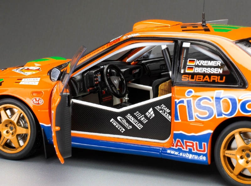 Subaru Impreza WRC S5 #1 A.Kremer/F.Berßen Winner ADAC Rallye Deutschland 1999 1:18 Sun Star