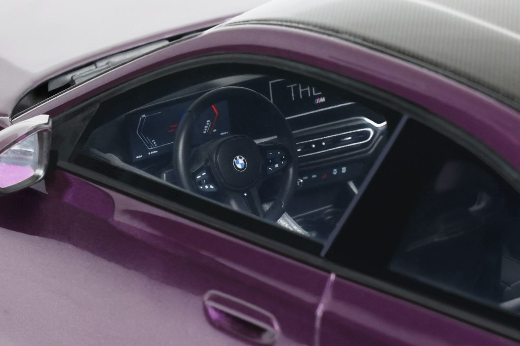 BMW M2 2023 purple 1:18 GT Spirit