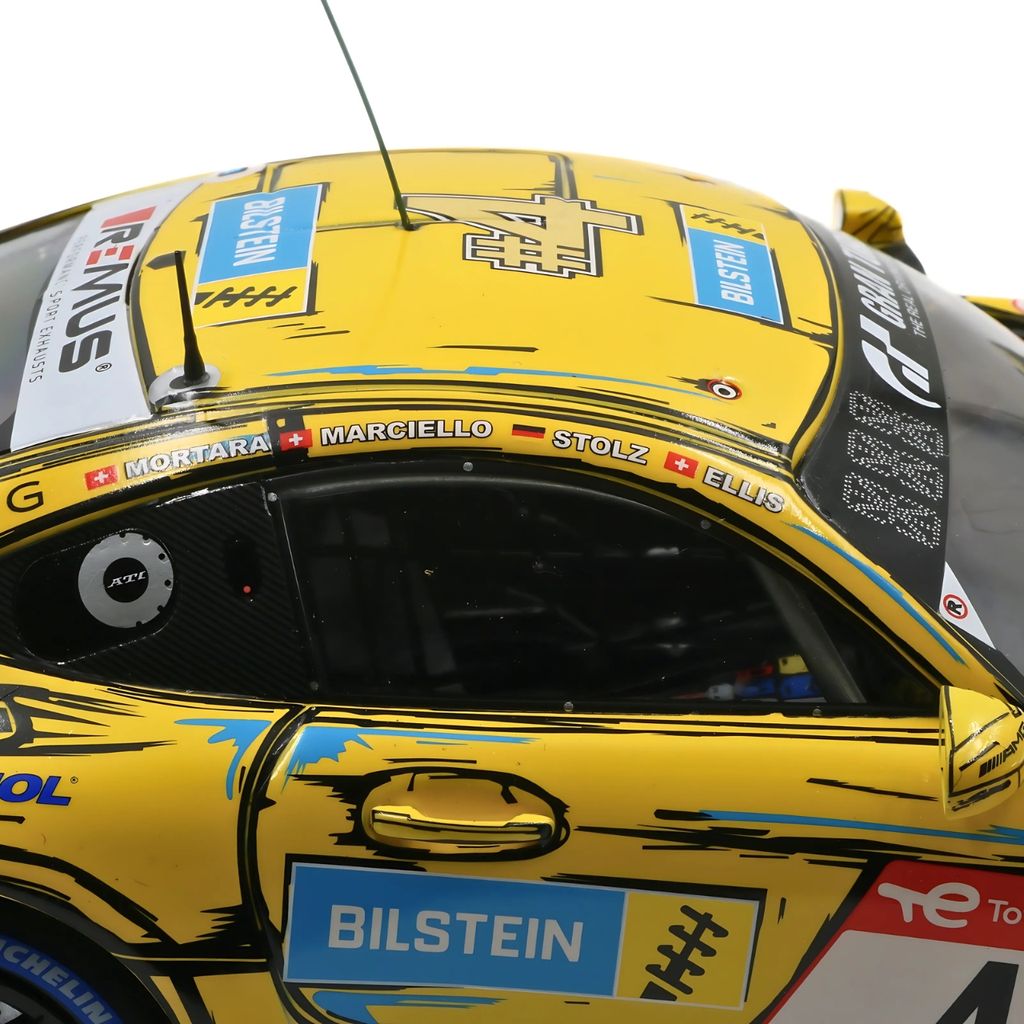 Mercedes-Benz GT3 AMG EVO team Bilstein by HRT #4 Marciello/Ellis/Stolz/Mortara 3rd 24H Nürburgring 2023 1:18 Ixo Models