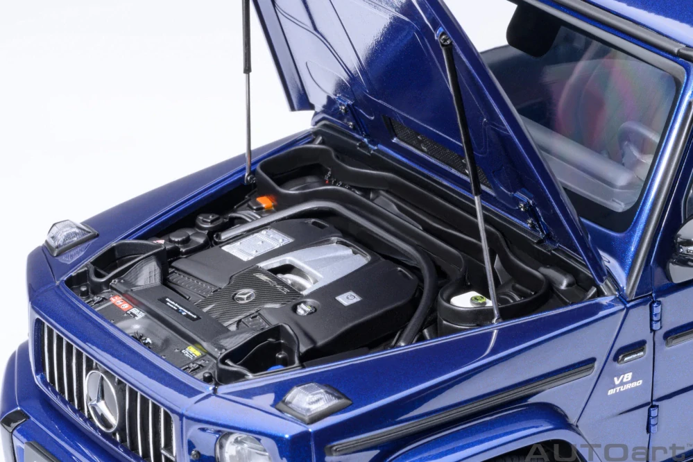Mercedes-AMG G63 2019 brilliant blue metallic 1:18 AUTOart